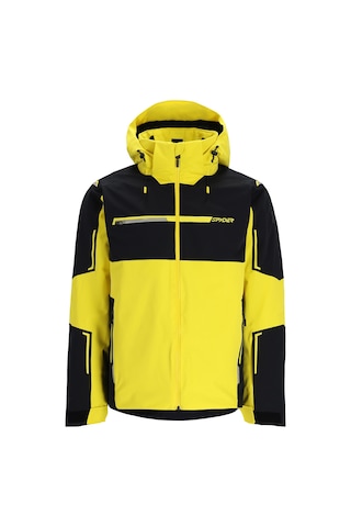 Spyder Spyder Titan Erkek Sarı Kayak Ceketi 12433