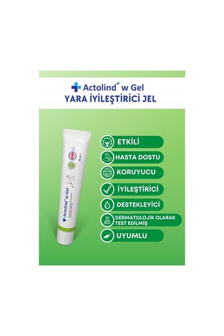 Actolind W Gel Yara Bakım Jeli 30ML