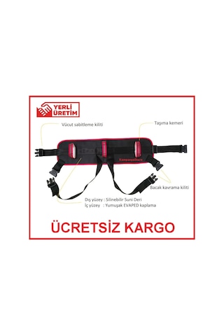 Güvenli Rahat ve Kolay Transfer için Hasta Taşıma Yürütme Kemeri