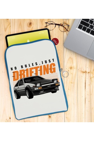 Bk Gift Drifting Tasarımlı Taşınabilir Koruyucu Tablet Kılıfı & O