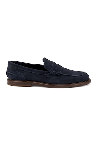 Oxford Klasik Erkek 76d0 Frau Suede Blu Lacivert
