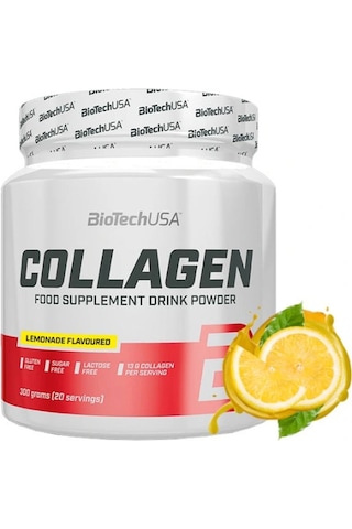 Biotech Usa Collagen Kolajen Hyaluronic Acid - 300 G