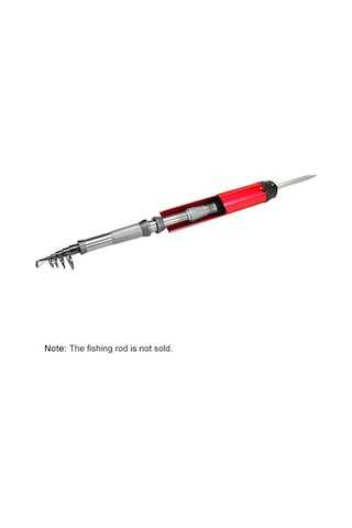 Novahub Alüminyum Balık Olta Tutucu: Hafif, Taşınabilir, Kolay Kurulum, Mavi/kırmızı Seçenekli