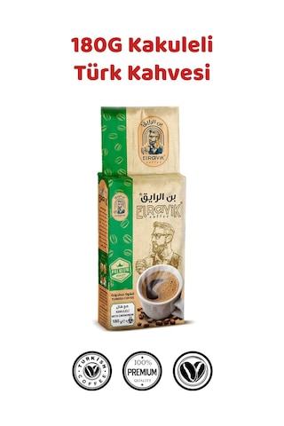 Elrayik Orta Kavrulmuş Türk Kahvesi Kakuleli 180 G