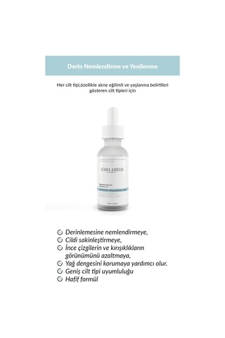 Derma Armour Hyaluronik Asit Serum 30 ML