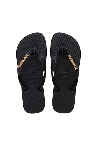 Logo Metallic Black/black Terlik 4127244-1069-2096 Siyah