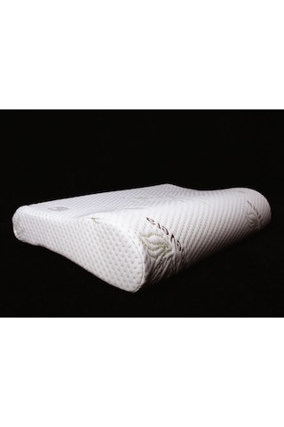 Viscoleff Ortopedik Boyun Destek Yastığı Beyaz Eko