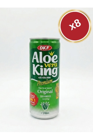 Okf Aloe Veralı İçecek 240ml 8'li Set