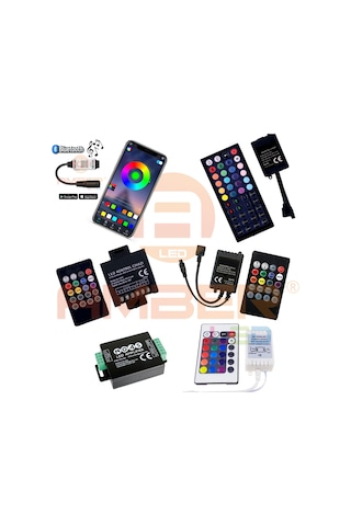 Rgb Şerit Led Kontrol Cihazı Kumanda Çeşitleri