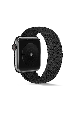 Watch Ultra 49mm Kordon Uyumlu Krd-38 Medium Strap Kayış Mkst- Siyah