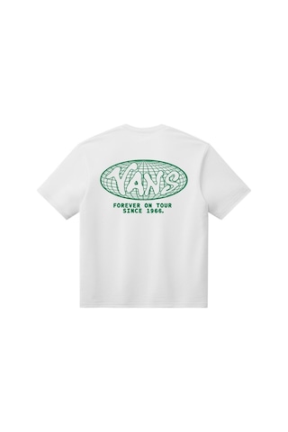 Vans World Tour Loose Ss Tee Erkek Beyaz T-shirt - Vn000vy8