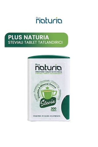 Stevia Tatlandırıcı Tablet 300 Adet/kutu Şekersiz, Vitamin & Mineral Destekli