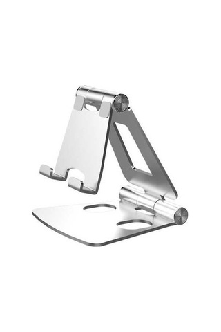 Fortunelane Alüminyum Z20 Telefon/tablet Tutucu: 270 Döner, Çift Katlanabilir, Taşınabilir Stant - Gümüş GÜMÜŞ
