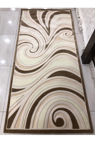 Saray Halı 3B 11258-J Bej 97X206 Krem 2 M2 Halı !