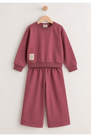 Cigit Sweatshirt Takım 2-8 Yaş Antik Pembe