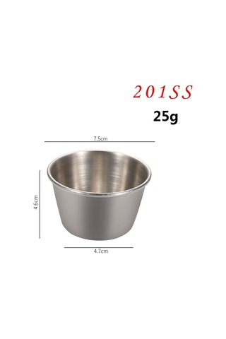 Sones Paslanmaz Çelik Tortilla Salata Domates Sosu Kupası, Özellikler 201 Orta