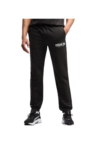 Puma M Crew Ft Pant Erkek Eşofman Altı 529312-01 Siyah