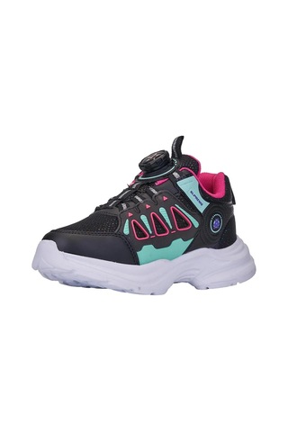 Tuğba Ortopedi 304 Çocuk Rahat Sneaker Siyah/fuşya