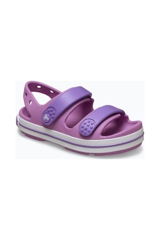 Crocs 209424-6wq Crocband Cruıser Sandal Çocuk Spor Terlik Sandalet Mor