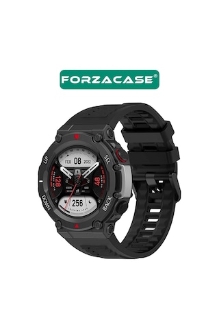 Forzacase Amazfit T-rex 2 İle Uyumlu Silikon Kordon Kayış - Fc1211