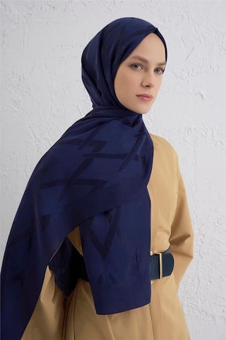 Armine Lyocell Şal - 1 - Lacivert 02