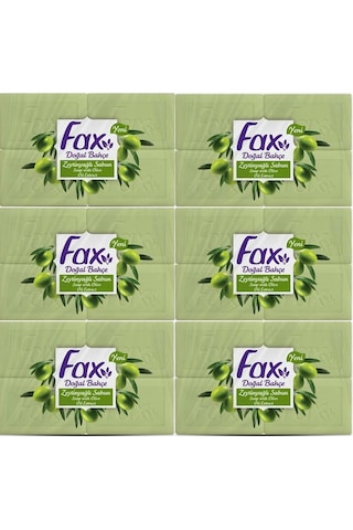 Fax Zeytinyağlı Klasik Saf Sabun 4 x 125 G 6'lı