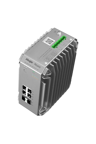 Ruijie Reyee RG-NIS3100-4GT2SFP-HP 4 Port Poe 2xSfp Gigabit Yönetilebilir Endüstriyel PoE Switch