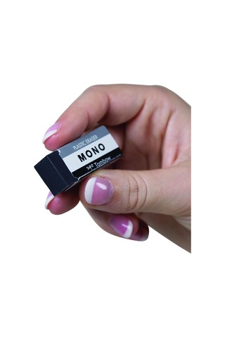 Tombow Mono Silgi, 17x11x43mm, Siyah