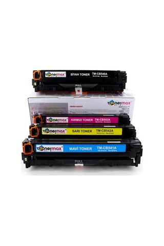 Hp Cp1215 Uyumlu Toner / Hp Cb540A Uyumlu Toner Set