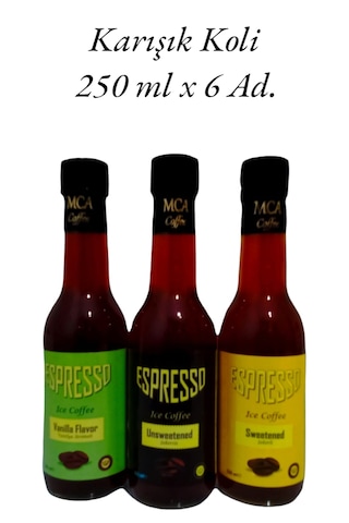 Mca Coffee Espresso Soğuk Kahve 6 x 250 ML