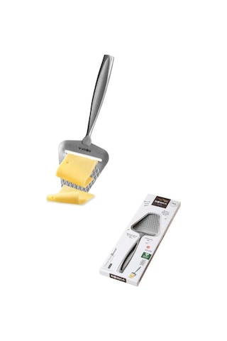 Boska Cheese Slicer Monaco+ Paslanmaz Çelik Peynir Dilimleyici Yapışmaz Kaplama Gümüş