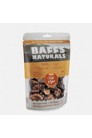 Baffs Naturals Kuzu Küp Ciğer Doğal Köpek Ödül Maması 100 G