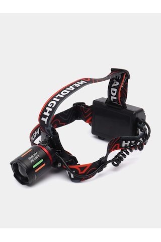 Ps-2910 Şarjlı Profesyonel Zoomlu Kamp Avcı Balıkçı Kafa Lambası Feneri