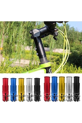 Artfulabode Yükseltici Yükseltici Yükseltici Uzatma Uzatıcı Sürüşü Stem Stem Mavi Gidon Forku Boyun Bisiklet Bisiklet Bisiklet Bisiklet Başlığı Alüminyum Alaşımlı Adaptörü Ca Mavi