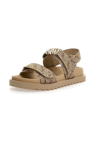 Guess Fabelis Kadın Sandalet Fl6fb2fal03 Kahve