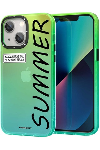 Youngkit Apple Uyumlu iPhone 13 Kılıf YoungKit Summer Serisi Kapak ZORE-267412