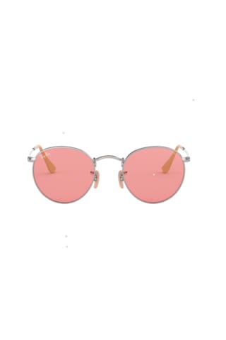 Ray-ban Rb3447 9065v7 53 Evolve Round Pembe Kadın Güneş Gözlüğü