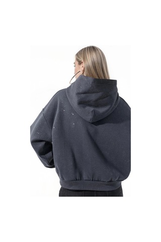 Hiccup Busem Kadın Pamuk Karışımlı Sweatshirt Gri