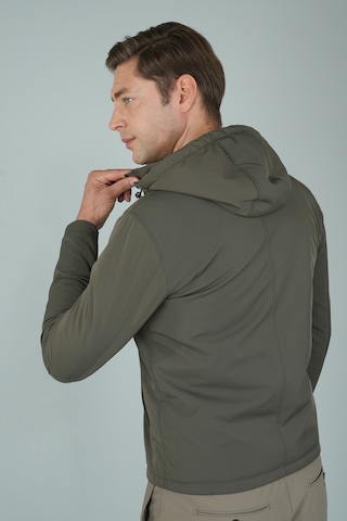 Bisse Deri Detaylı Regular Fit Erkek Haki Mont Mnt24k24002 D49 Haki