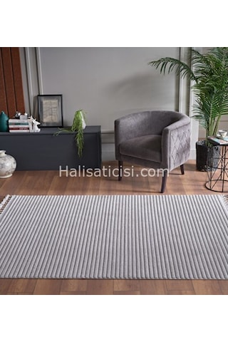 Gümüşsuyu Halı Deco Alvin 12612 Gri
