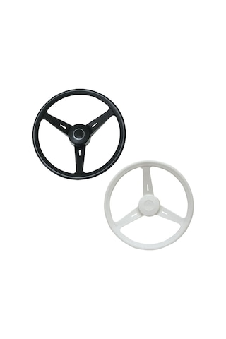 Lalizas Klasik Dümen Simidi 35cm Beyaz