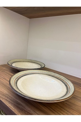 2'li Cortado Spiral Gourmet Deep Plate 27 Cm 450 Cc Salata/bowl/sulu Yemek/makarna Çok renkli