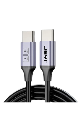 Jeyı 50cm Type-c To Type-c Usb 3.1gen2 60w/3a Veri Şarj Kablosu