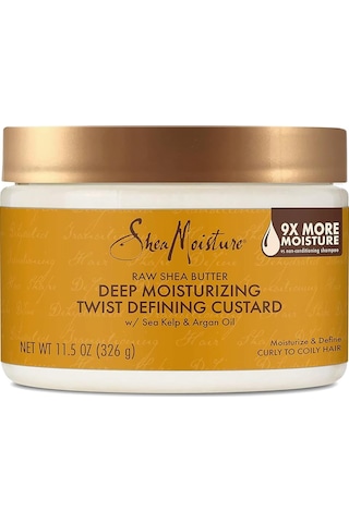 Shea Moisture Raw Shea Butter Nemlendirici Bukle Belirginleştirici Durulanmayan Saç Kremi 326gr