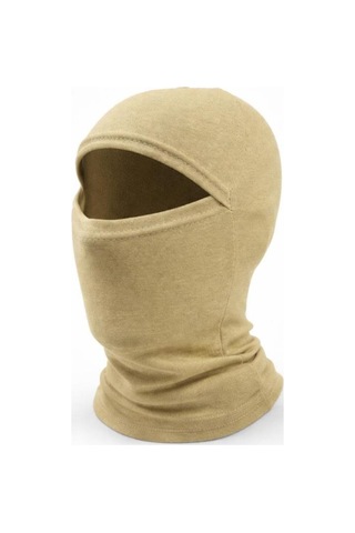 Single Sword Kışlık Polar Kar Maskesi Unisex Balaklava 3 Lü Set 0//bej Çok Renkli
