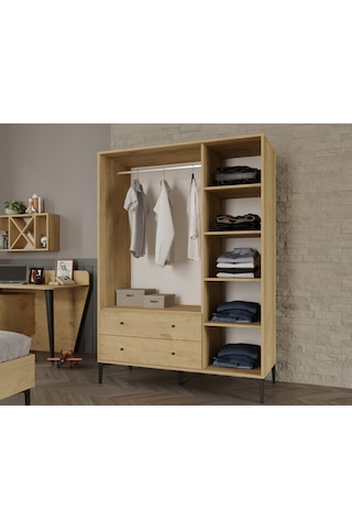 Trio Wood L Genç Odası %100mdf Meşe