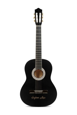Kişiye Özel Siyah Klasik Gitar