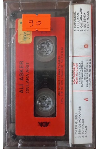 Plak Değildir Kaset Tir Ali Asker On' Lara Ağıt Kaset