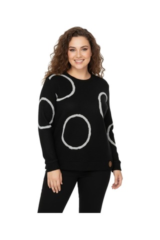 Linsolita Kadın Sıfıryaka Sweatshirt Bgl-st05115 Antrasit