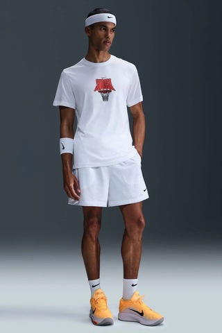 Nike Dri-fıt Tee Oc 3 Graphic White Tshirt Erkek Grafik Baskılı Tişört Beyaz